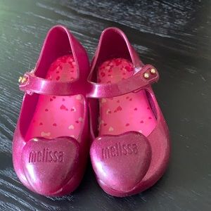 Pink Glitter Mini Melissa